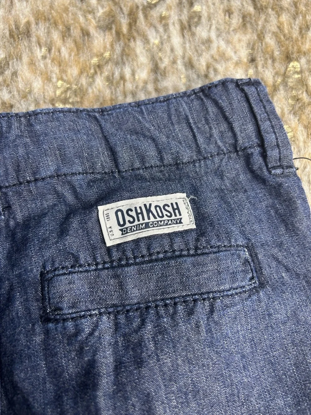 5 for‎ $25🔥OshKosh B'Gosh Blue Adjustable Waist Pants 3T